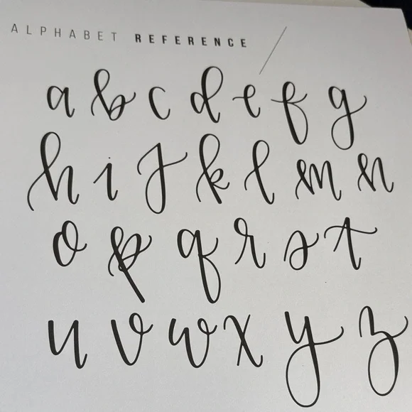 Hand Lettering 101 Book - Picture 3 of 9